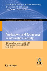 Produktbild: Applications and Techniques in Information Security