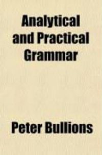 Produktbild: Analytical and Practical Grammar