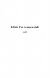 Produktbild: L'oree d'un nouveau siEcle