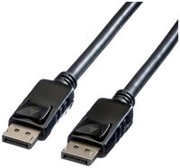 Produktbild: Roline DisplayPort Anschlusskabel DisplayPort Stecker 3.00 m Schwarz 11.04.5983 Geschirmt DisplayPort-Kabel
