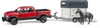 Produktbild: bruder 02501 RAM 2500 Power Wagon + Pferdeanh&auml;nger mit Pferd