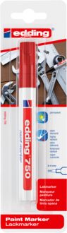 Produktbild: Edding E-750 4-750-1-3002 Lackmarker Rot 2 mm, 4mm