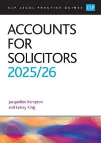 Produktbild: Accounts for Solicitors 2025/26