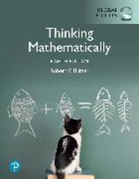 Produktbild: Thinking Mathematically, Global Edition + MyLab Math with Pearson eText (Package)