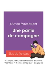 Produktbild: R&eacute;ussir son Bac de fran&ccedil;ais 2027 : Analyse de la nouvelle Une partie de campagne de Maupassant