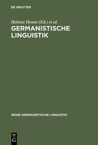 Produktbild: Germanistische Linguistik