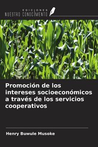Produktbild: Promoci&oacute;n de los intereses socioecon&oacute;micos a trav&eacute;s de los servicios cooperativos