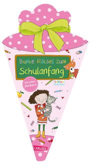 Bild vom Artikel Schlau für die Schule: Bunte Rätsel zum Schulanfang mit Stickern (Schultüte für Mädchen) vom Autor Caroline Fuchs