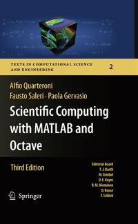 Produktbild: Scientific Computing with MATLAB and Octave