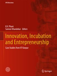 Produktbild: Innovation, Incubation and Entrepreneurship