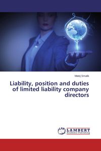 Produktbild: Liability, position and duties of limited liability company directors