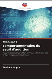 Produktbild: Mesures comportementales du seuil d'audition