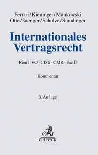 Produktbild: Internationales Vertragsrecht