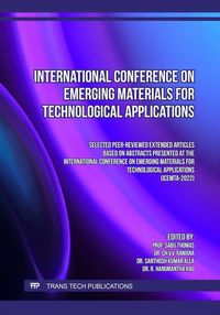 Produktbild: International Conference on Emerging Materials for Technological Applications