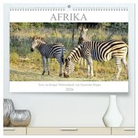Produktbild: Afrika - Tiere im Kr&uuml;ger Nationalpark (hochwertiger Premium Wandkalender 2026 DIN A2 quer), Kunstdruck in Hochglanz