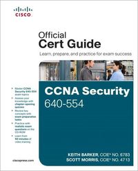 Produktbild: Barker, K: CCNA Security 640-554 Official Cert Guide