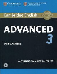 Produktbild: Cambridge English Advanced 3 Student's Book with Answers with Audio