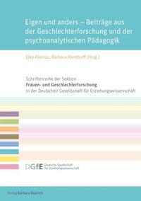 Bild vom Artikel Eigen und anders - Beiträge aus der Geschlechterforschung und der psychoanalytischen Pädagogik vom Autor 