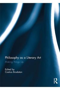 Produktbild: Philosophy as a Literary Art