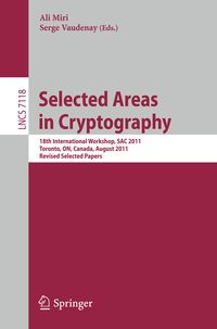 Produktbild: Selected Areas in Cryptography