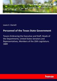 Produktbild: Personnel of the Texas State Government