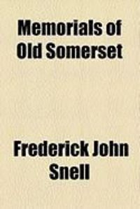 Produktbild: Memorials of Old Somerset