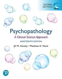 Produktbild: Psychopathology: A Clinical Science Approach, Global Edition