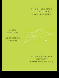 Produktbild: The Emergence of Modern Architecture