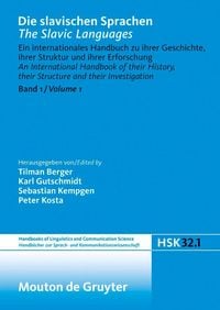 Produktbild: Die slavischen Sprachen / The Slavic Languages. Halbband 1