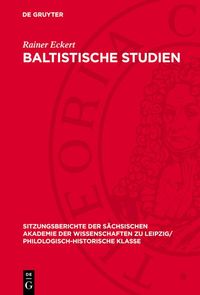 Produktbild: Baltistische Studien