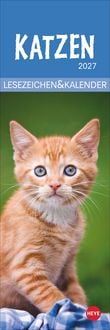 Produktbild: Katzen Lesezeichen & Kalender 2027