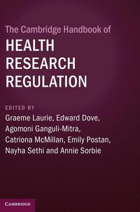 Produktbild: The Cambridge Handbook of Health Research Regulation