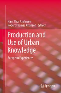Produktbild: Production and Use of Urban Knowledge