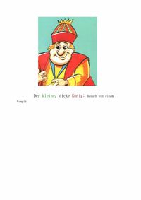 Produktbild: Der kleine dicke K&ouml;nig - Besuch von einem Vampir