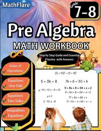 Produktbild: Pre Algebra Workbook 7th and 8th Grade