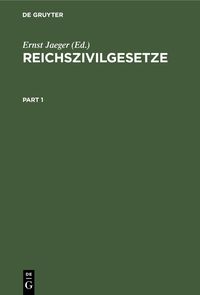 Produktbild: Reichszivilgesetze