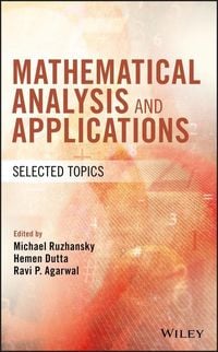 Produktbild: Mathematical Analysis and Applications