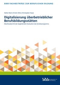 Produktbild: Digitalisierung &uuml;berbetrieblicher Berufsbildungsst&auml;tten