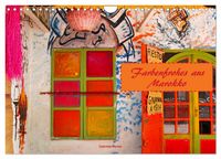Produktbild: Farbenfrohes aus Marokko (Wandkalender 2026 DIN A4 quer), CALVENDO Monatskalender