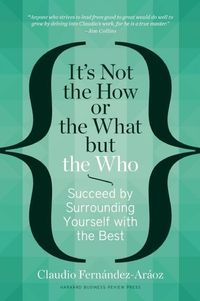 Produktbild: It's Not the How or the What But the Who