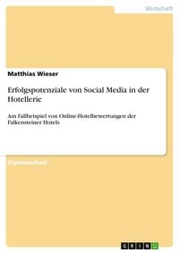 Produktbild: Erfolgspotenziale von Social Media in der Hotellerie