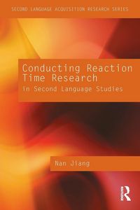 Produktbild: Conducting Reaction Time Research in Second Language Studies