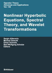 Produktbild: Nonlinear Hyperbolic Equations, Spectral Theory, and Wavelet Transformations
