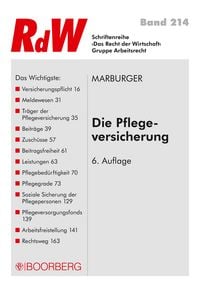 Produktbild: Die Pflegeversicherung