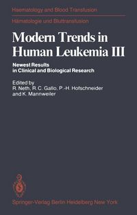 Produktbild: Modern Trends in Human Leukemia III