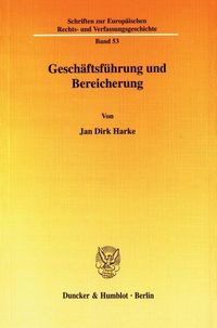Produktbild: Gesch&auml;ftsf&uuml;hrung und Bereicherung.