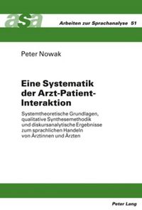 Produktbild: Eine Systematik der Arzt-Patient-Interaktion