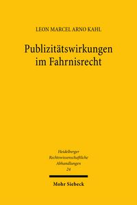 Produktbild: Publizit&auml;tswirkungen im Fahrnisrecht