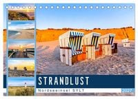 Produktbild: STRANDLUST Nordseeinsel Sylt (Tischkalender 2027 DIN A5 quer), CALVENDO Monatskalender