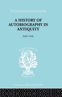 Produktbild: A History of Autobiography in Antiquity